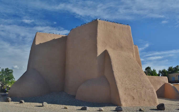 chapel at Ranchos de Taos